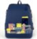 Рюкзак жіночий з кишенею для ноутбука 13,6" Alba Soboni 230146 синій