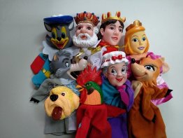 Кукольный театр  с ширмой  "Три сказки" 7023-2 