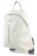 Рюкзак шкіряний жіночий Borsacomoda 841026 світло-сірий