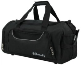 Сумка спортивна середня з кишенею для взуття Wallaby 212 чорна