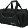 Сумка спортивна середня з кишенею для взуття Wallaby 212 чорна