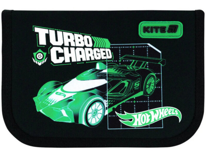 Пенал шкільний Kite HW26-621 Hot Wheels