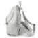 Рюкзак шкіряний жіночий Borsacomoda 814016 світло-сірий