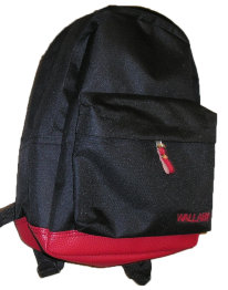 Рюкзак Wallaby 1351 (черный-красный)