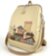 Рюкзак жіночий + косметичка Alba Soboni N23001 бежевий