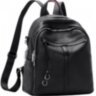 Рюкзак шкіряний жіночий Olivia Leather F-FL-NWBP27-1138A чорний