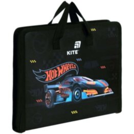 Папка-портфель на блискавці A4 Kite HW26-202 Hot Wheels