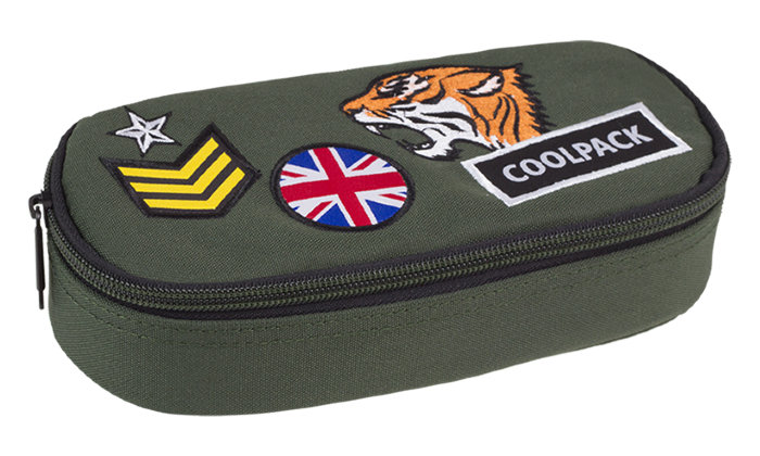 Пенал CoolPack Campus 89821CP Badges Green