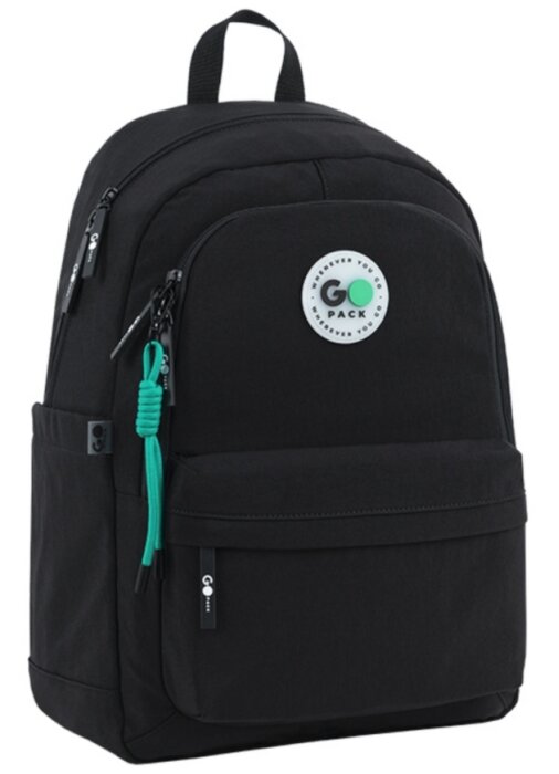 Рюкзак для міста та навчання GoPack GO26-141L-3 чорний