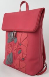 Рюкзак жіночий з кишенею для ноутбука 17" Alba Soboni 240031 червоний
