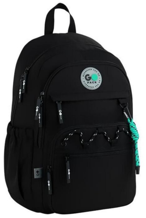 Рюкзак для міста та навчання GoPack GO26-121L-4 чорний