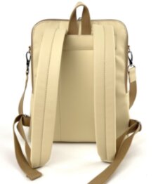 Рюкзак жіночий з кишенею для ноутбука 13,6" Alba Soboni 230145 бежевий