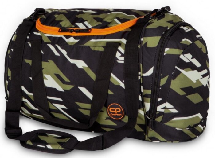 Сумка спортивна з кишенею для взуття CoolPack Fitt E92625 Tank