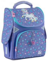 Рюкзак шкільний каркасний GoPack GO24-5001S-1 Sweet Unicorn