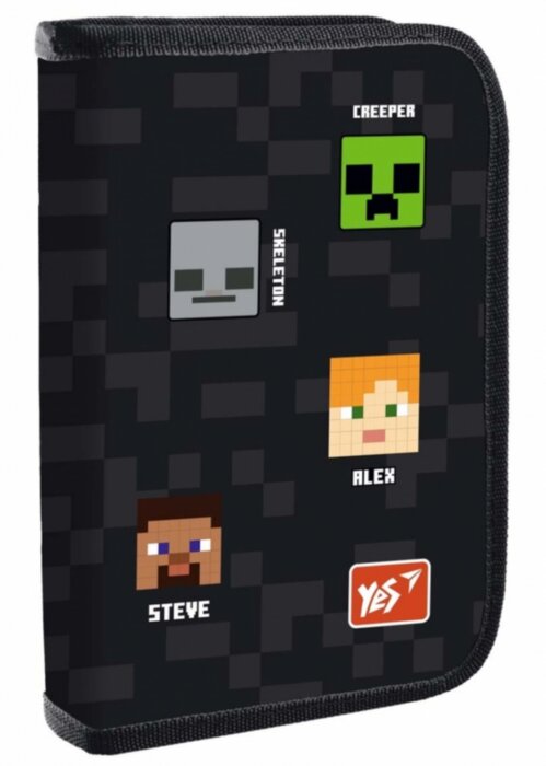 Пенал шкільний YES 533428 Minecraft