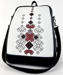 Рюкзак жіночий з кишенею для ноутбука 13,6" Alba Soboni 250056 (13,6) чорно-білий