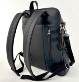 Рюкзак жіночий з кишенею для ноутбука 13,6" Alba Soboni 250056 (13,6) чорно-білий