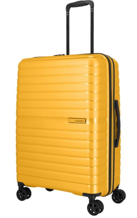 Валіза на 4 колесах середня Travelite Trient TL076548-89 M жовта