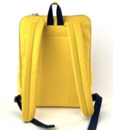 Рюкзак жіночий з кишенею для ноутбука 15,6" Alba Soboni 230171 жовтий