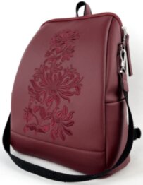 Рюкзак жіночий з кишенею для ноутбука 13,6" Alba Soboni 240045 (13,6) бордовий