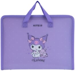 Папка-портфель на блискавці A4 Kite HK24-202 Kuromi