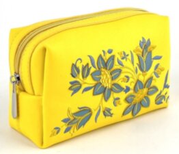 Косметичка Alba Soboni 7012 жовта