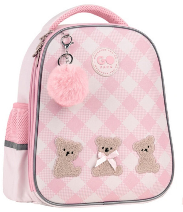 Рюкзак шкільний напівкаркасний GoPack GO26-165S-1 Teddy Bears