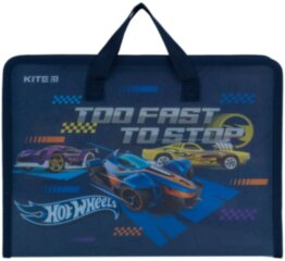 Папка-портфель на блискавці A4 Kite HW24-202 Hot Wheels