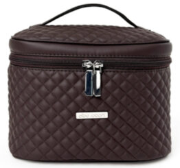 Косметичка Alba Soboni 7043 темний шоколад