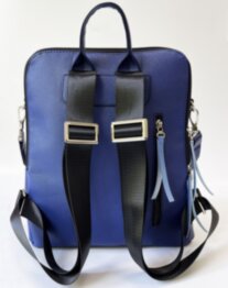 Рюкзак молодіжний жіночий Alba Soboni U22111 синій-білий
