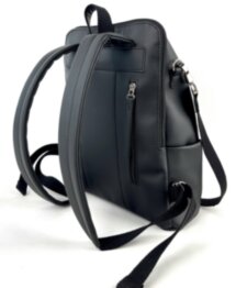 Рюкзак жіночий з кишенею для ноутбука 13,6" Alba Soboni 240041 (13,6) чорно-білий