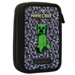 Пенал шкільний потрійний YES 533749 Minecraft