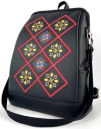 Рюкзак жіночий з кишенею для ноутбука 13,6" Alba Soboni 240043 (13,6) чорний