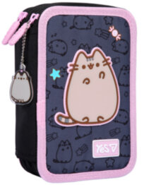 Пенал шкільний потрійний YES 533748 Pusheen