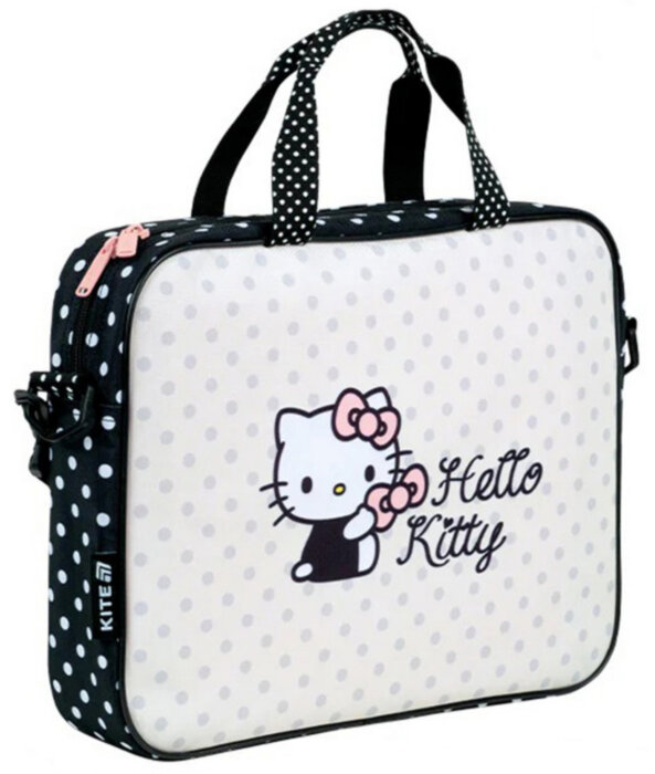 Текстильна сумка на блискавці A4 Kite HK26-589-2 Hello Kitty