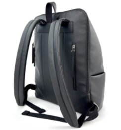 Рюкзак жіночий з кишенею для ноутбука 15,6" Alba Soboni 240040 (15,6) чорно-білий