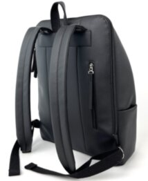 Рюкзак жіночий з кишенею для ноутбука 15,6" Alba Soboni 240027 (15,6) чорно-білий