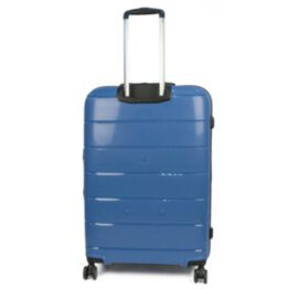Валіза на 4 колесах велика Paklite Mailand Deluxe TL074249-25 L синя