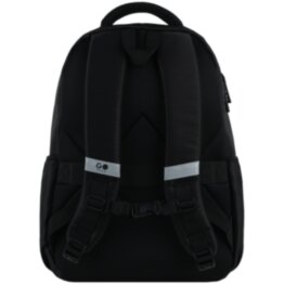 Рюкзак для міста та навчання GoPack GO26-184L-3 чорний