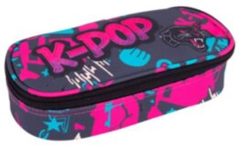 Пенал шкільний CoolPack Campus F062036 K-POP black