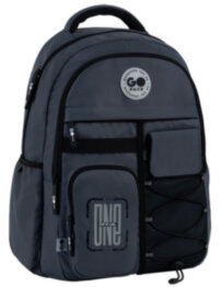 Рюкзак для міста та навчання GoPack GO26-184L-4 темно-сірий