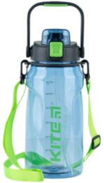 Пляшечка для води Kite K24-1202-1, 1500 мл, синя