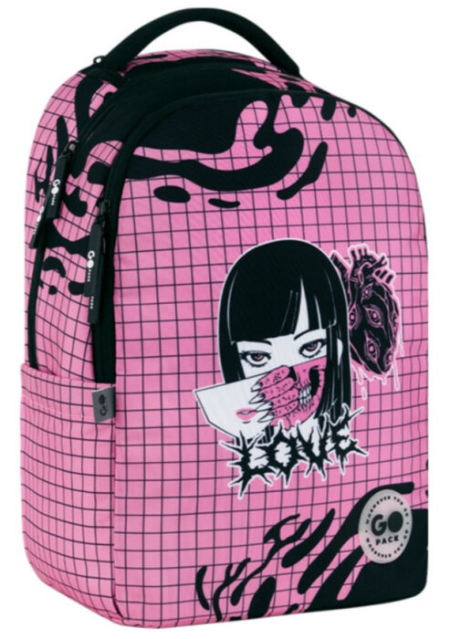 Рюкзак для міста та навчання GoPack GO26-135M-1 рожевий