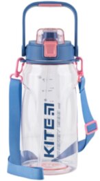 Пляшечка для води Kite K24-1202-2, 1500 мл, рожева