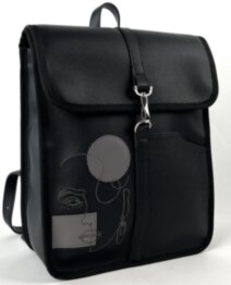 Рюкзак жіночий з кишенею для ноутбука 13,6" Alba Soboni 240101 чорний