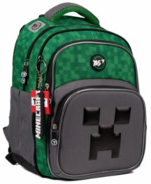 Рюкзак шкільний напівкаркасний YES 559751 Minecraft