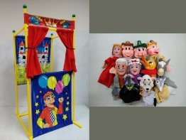 Кукольный театр  с ширмой  "Три сказки" 7013-3 