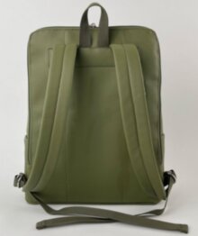 Рюкзак жіночий з кишенею для ноутбука 15,6" Alba Soboni 230113 оливковий