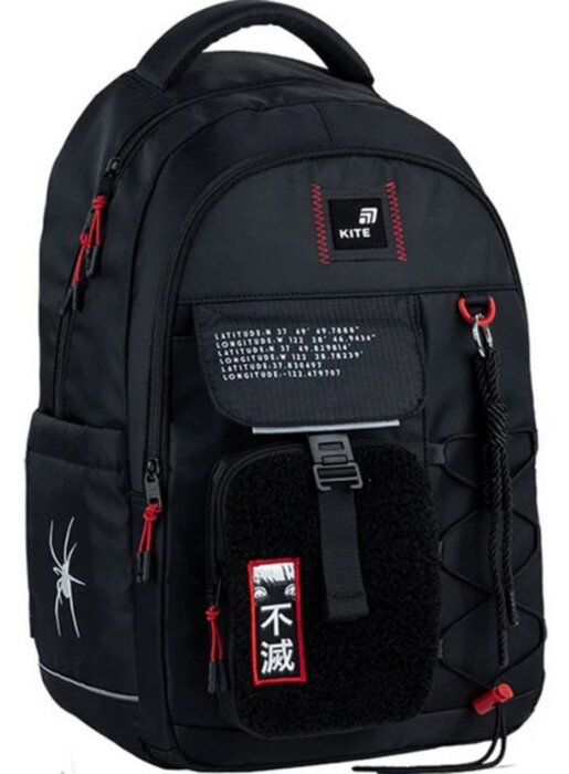 Рюкзак підлітковий Kite K25-2597L-1 чорний
