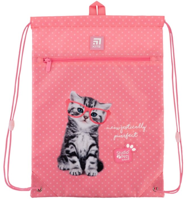 Сумка для взуття з кишенею Kite SP24-601M-2 Studio Pets